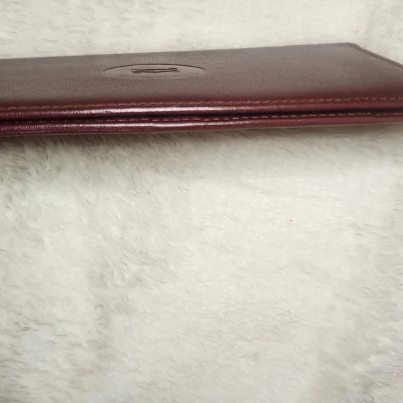 Cartier Vintage Unisex Bifold Long Wallet